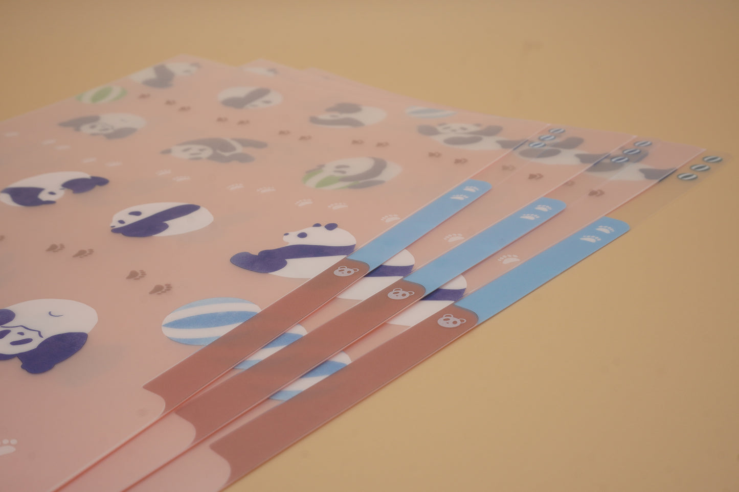 3-Pocket Clear Folder A4