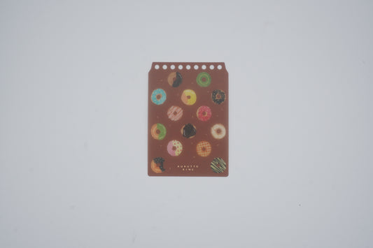 Maruman Binder Cover - cover page of Kurutto Ring - mini size - Donut - Limited Edition