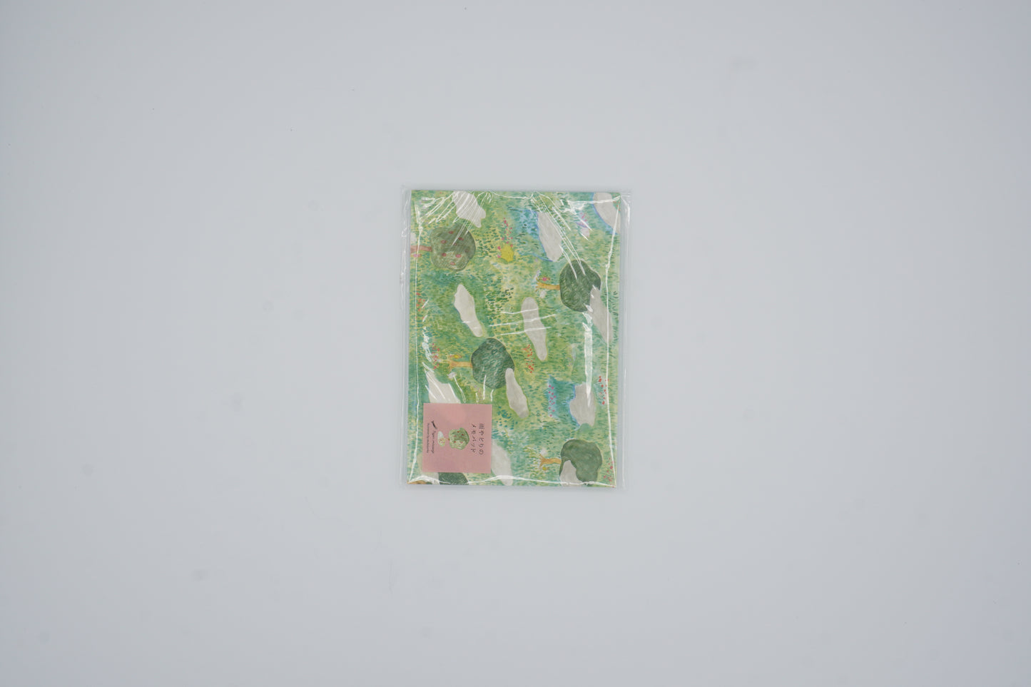 Paper Message Notepad Memo (Rain & Birds)