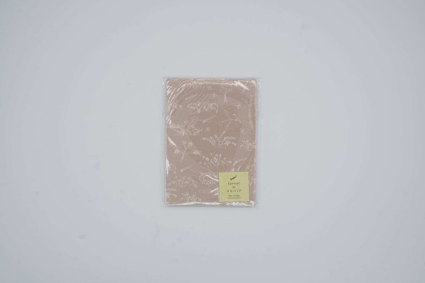 Paper Message Notepad Memo (Forest)