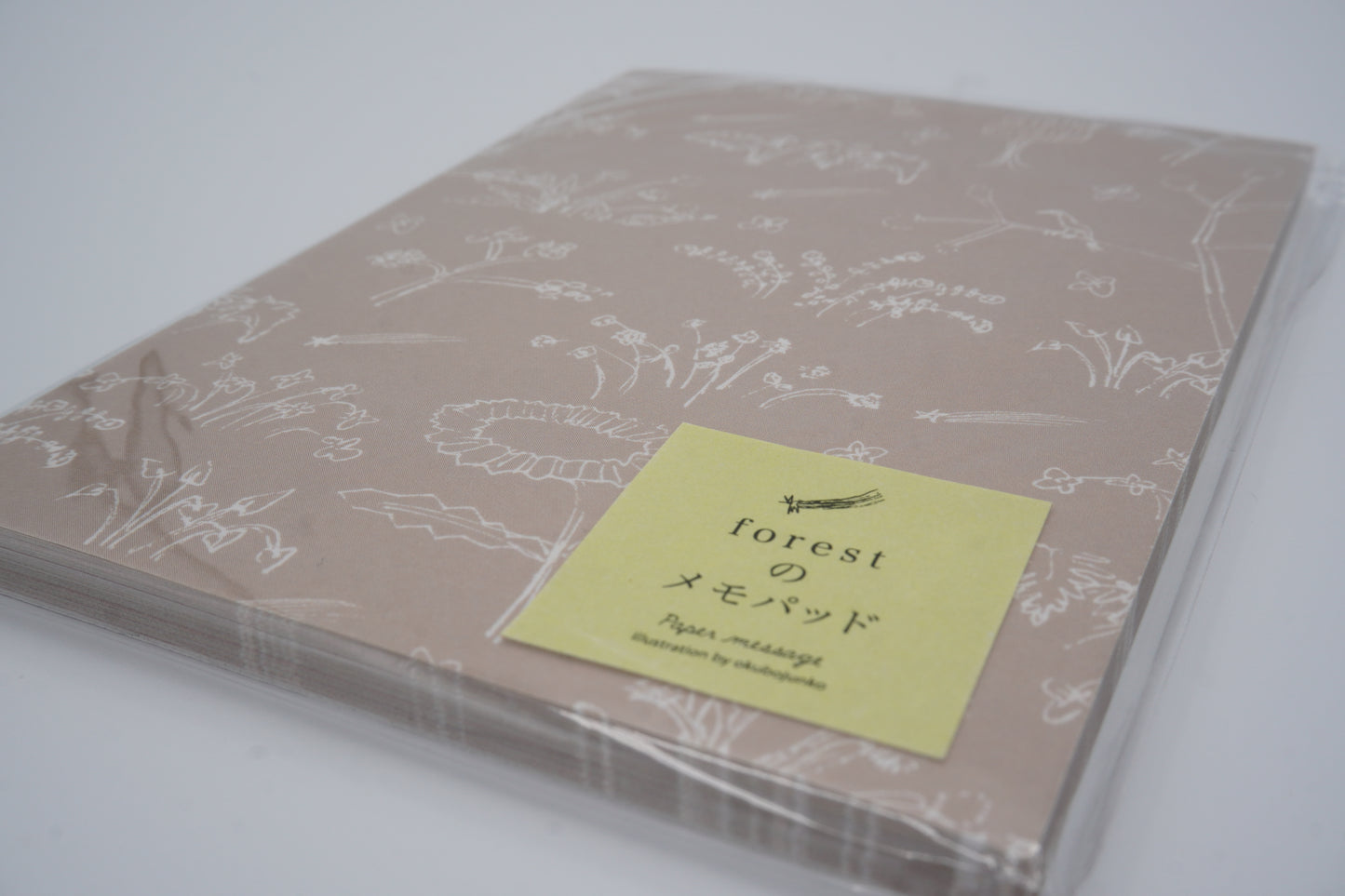 Paper Message Notepad Memo (Forest)