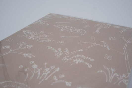 Paper Message Notepad Memo (Forest)