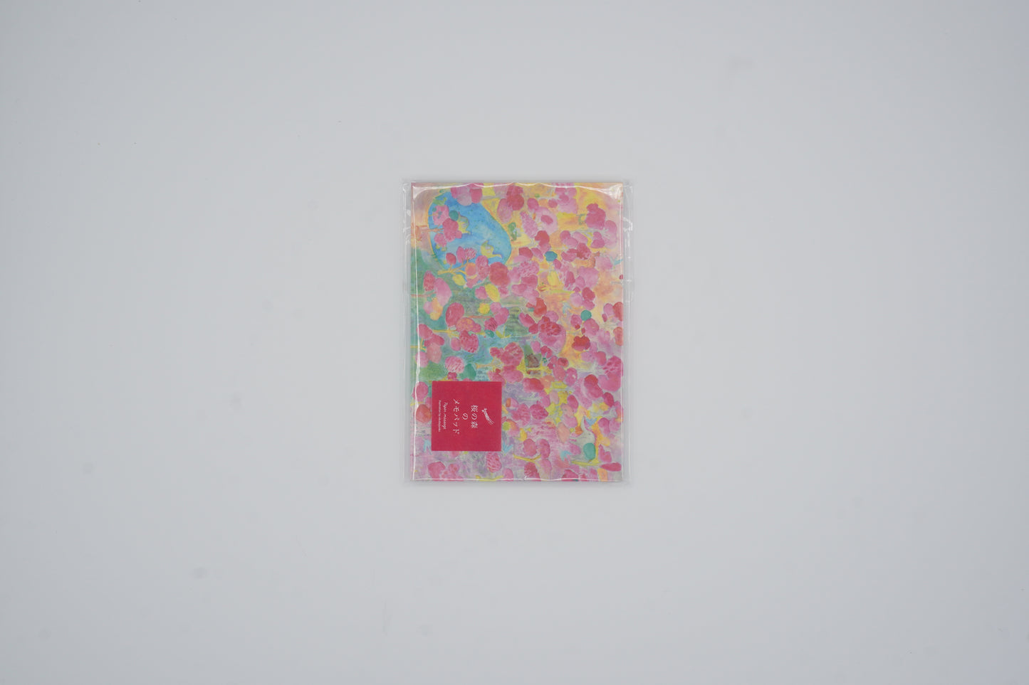 Paper Message Notepad Memo (Cherry blossom forest)