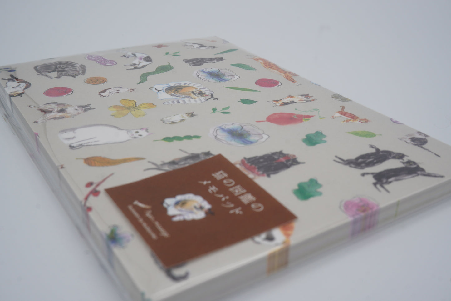 Paper Message Notepad Memo (Cat encyclopedia)