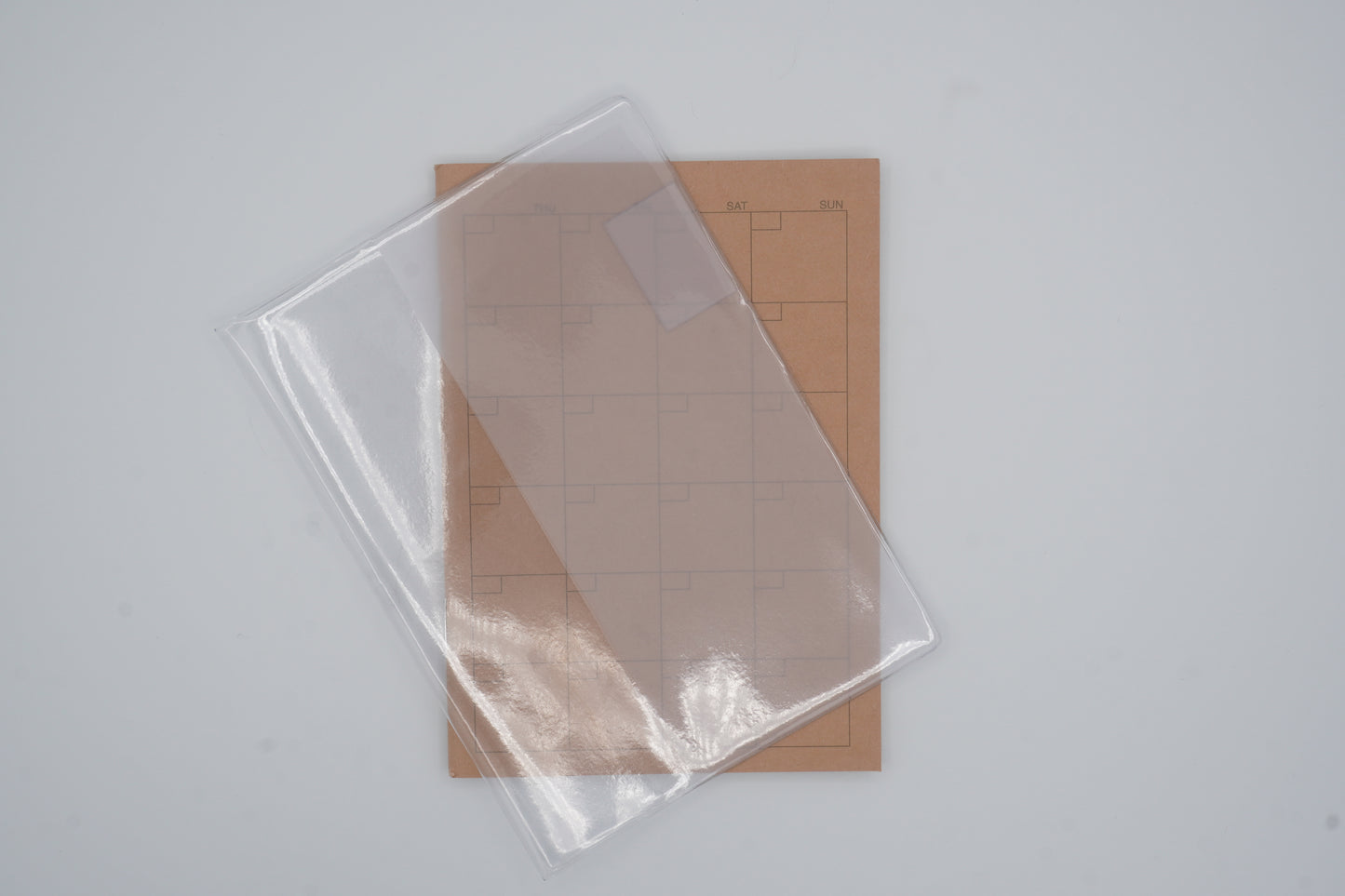MD Notebook Clear Cover  A6 size