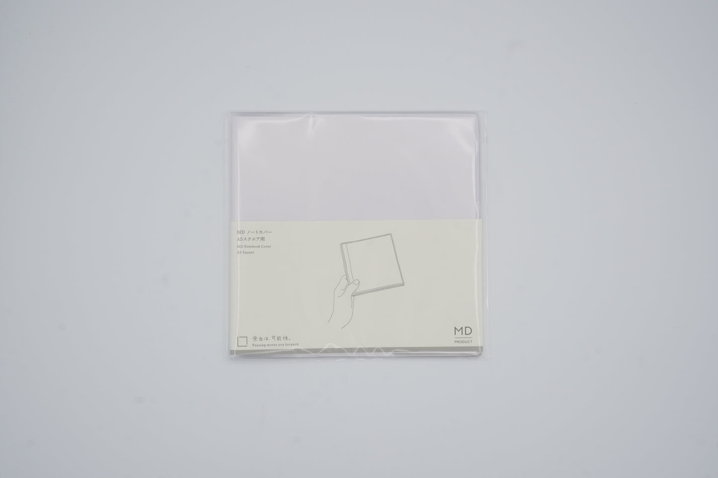 MD Notebook Clear Cover <A5 Square>