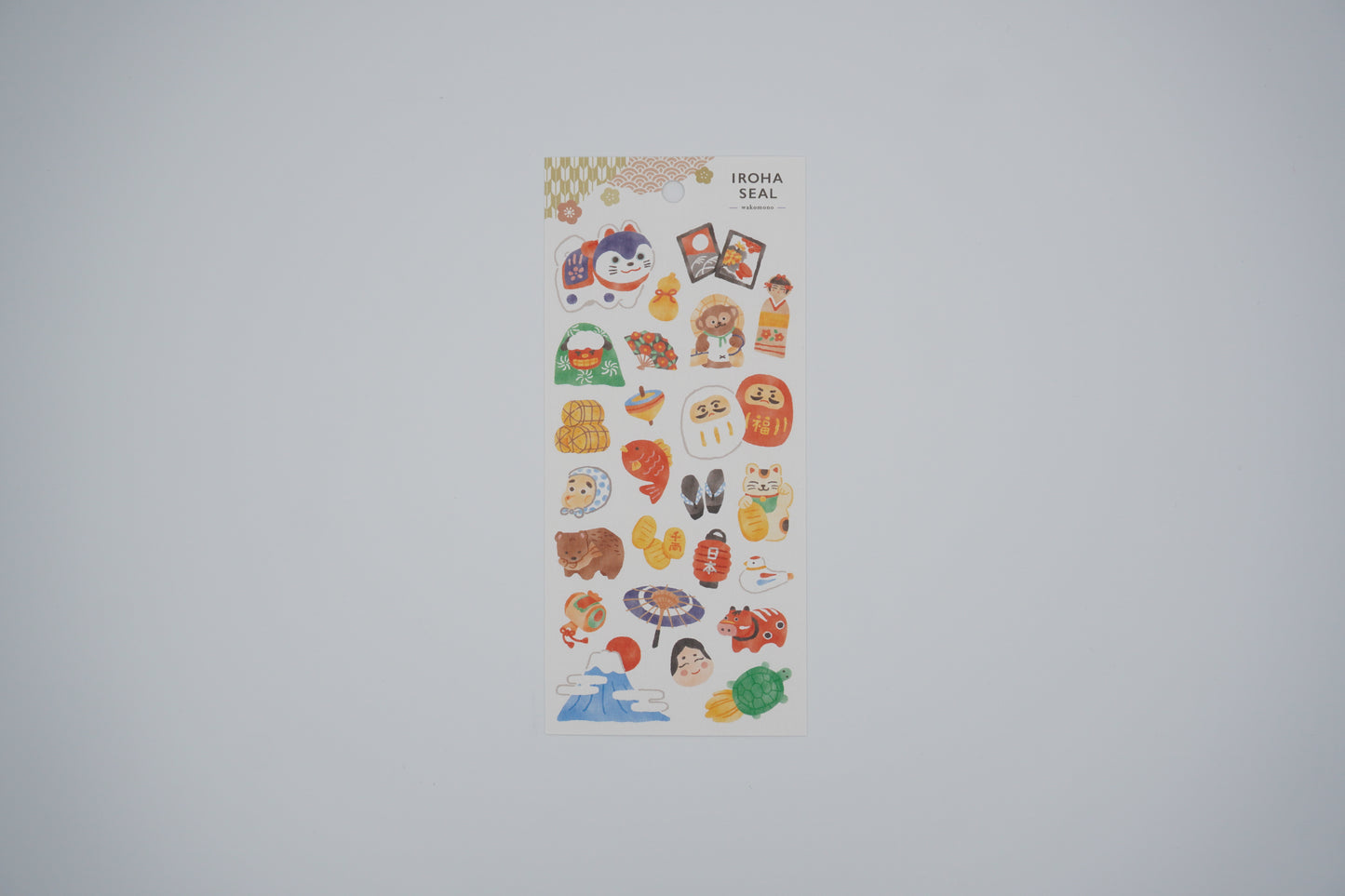 MIND WAVE IROHA seal decoration