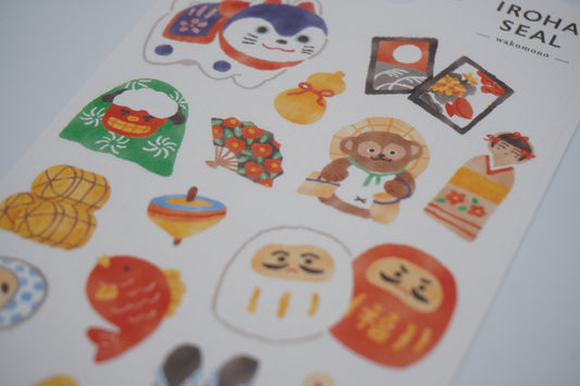 MIND WAVE IROHA seal decoration