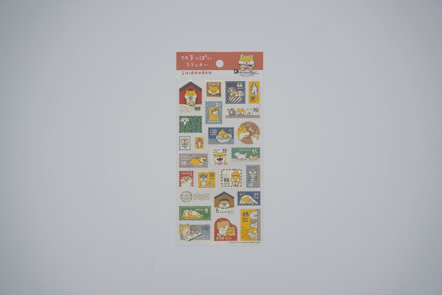 MIND WAVE Decoration Stamp Sticker Shibanban
