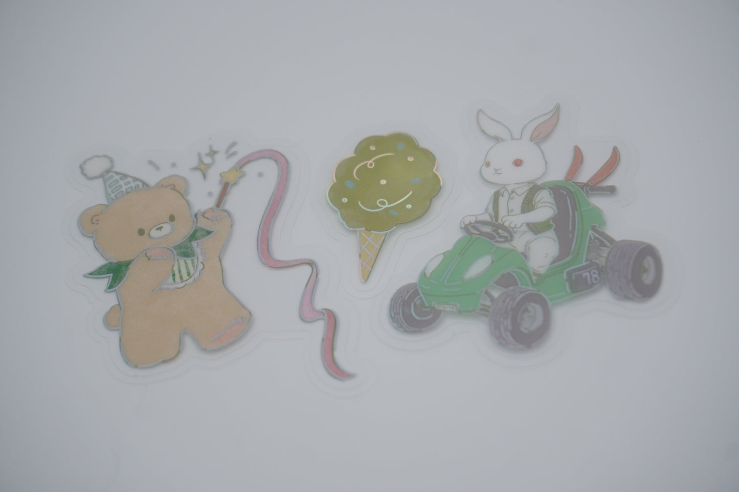 BGM Stickers Clear sticker