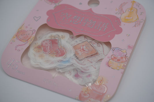 BGM Washi Tape Foil stamped flake sticker