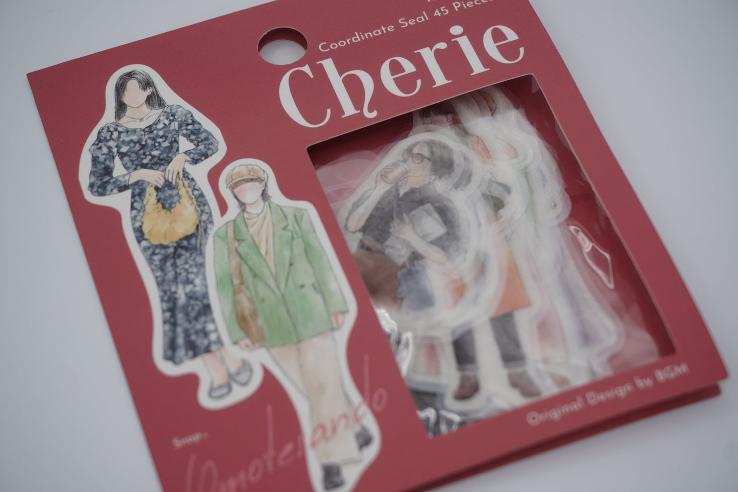 BGM Washi Stickers Coordinating Seal Cherie series