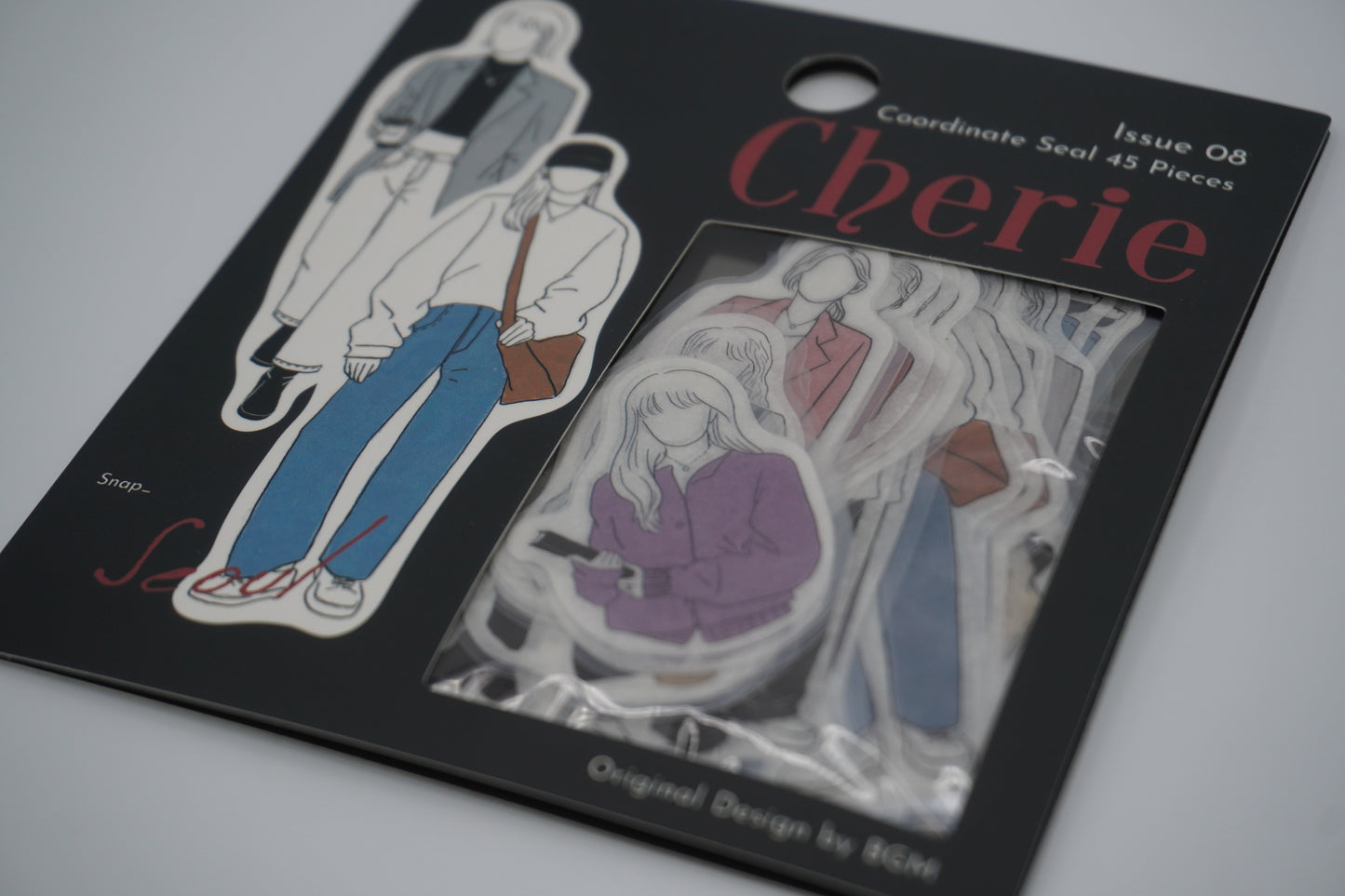BGM Washi Stickers Coordinating Seal Cherie series