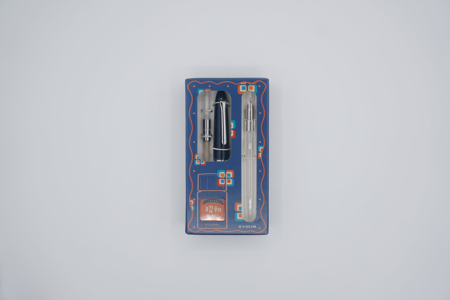 SAILOR Fountain Pen PROFIT JUNIOR Fountain pen set + 10 Retro medium fine Showa Retro