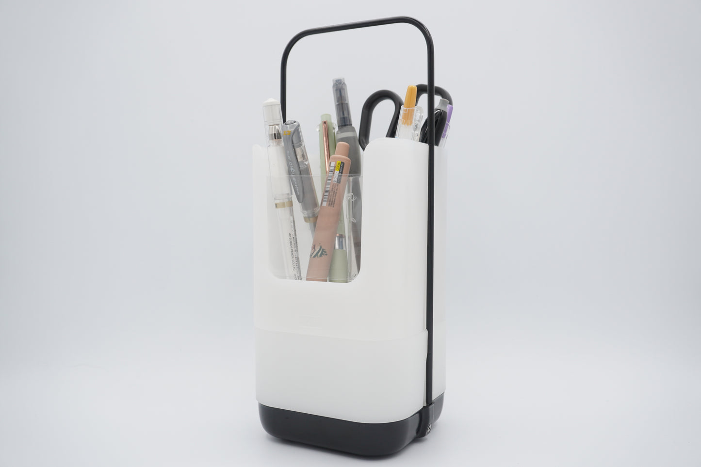 [PLUS] Pen Stand/Desktop Organizer White