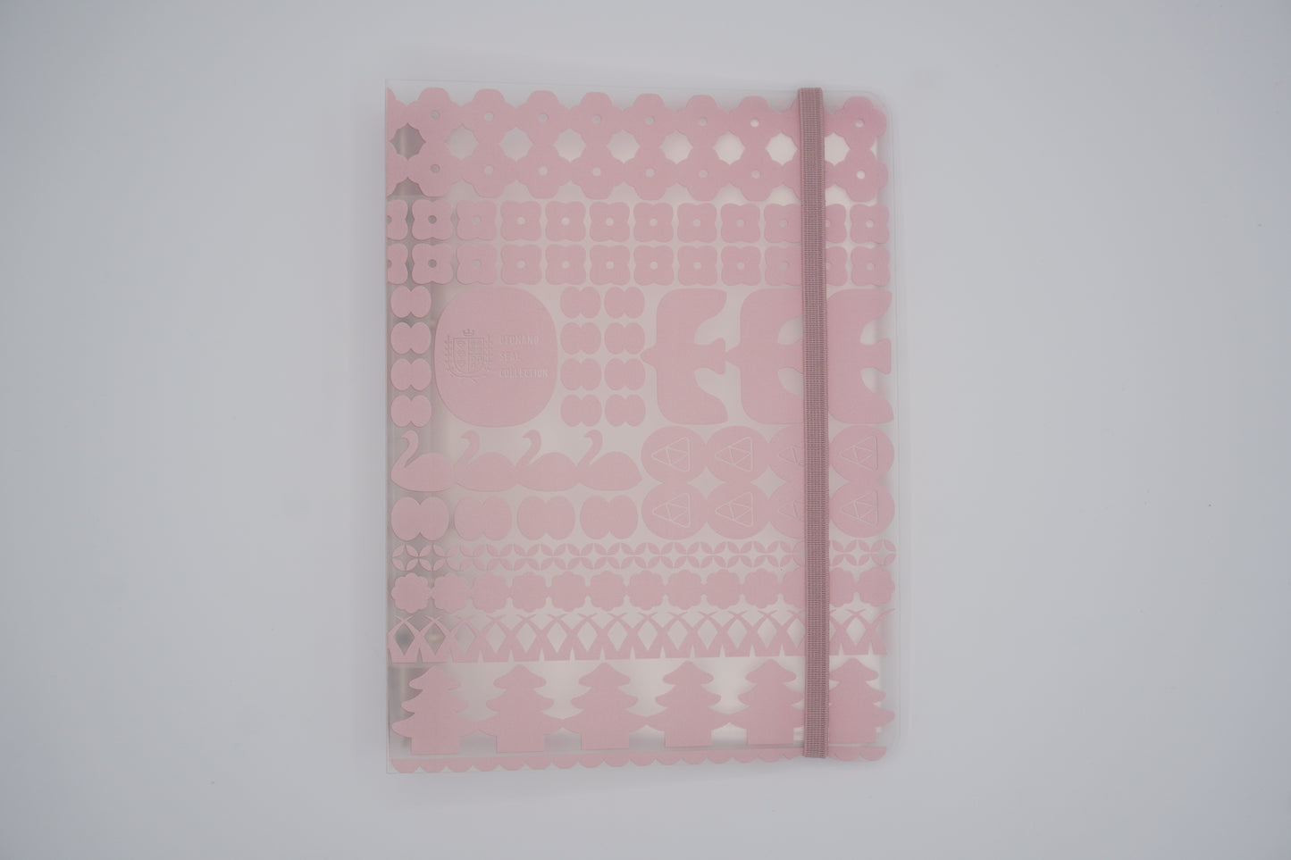 KINGJIM File Otona Sticker Adult seal collection, binder type, pink