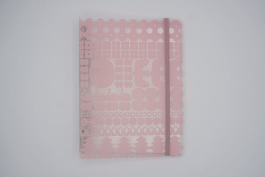 KINGJIM File Otona Sticker Adult seal collection, binder type, pink