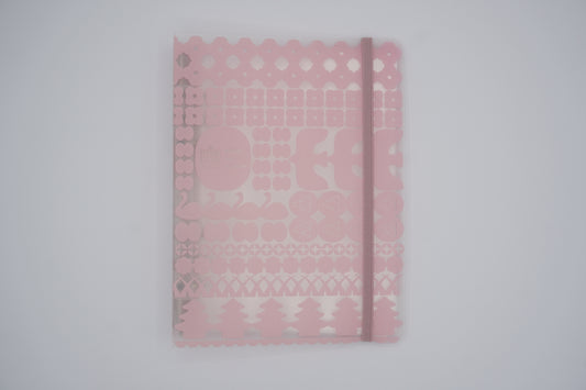 KINGJIM File Otona Sticker Adult seal collection, binder type, pink