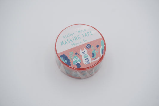 [KODOMO NO KAO] Washi Tape Natsuko Taguchi 20mm