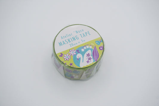 [KODOMO NO KAO] Washi Tape Natsuko Taguchi 20mm