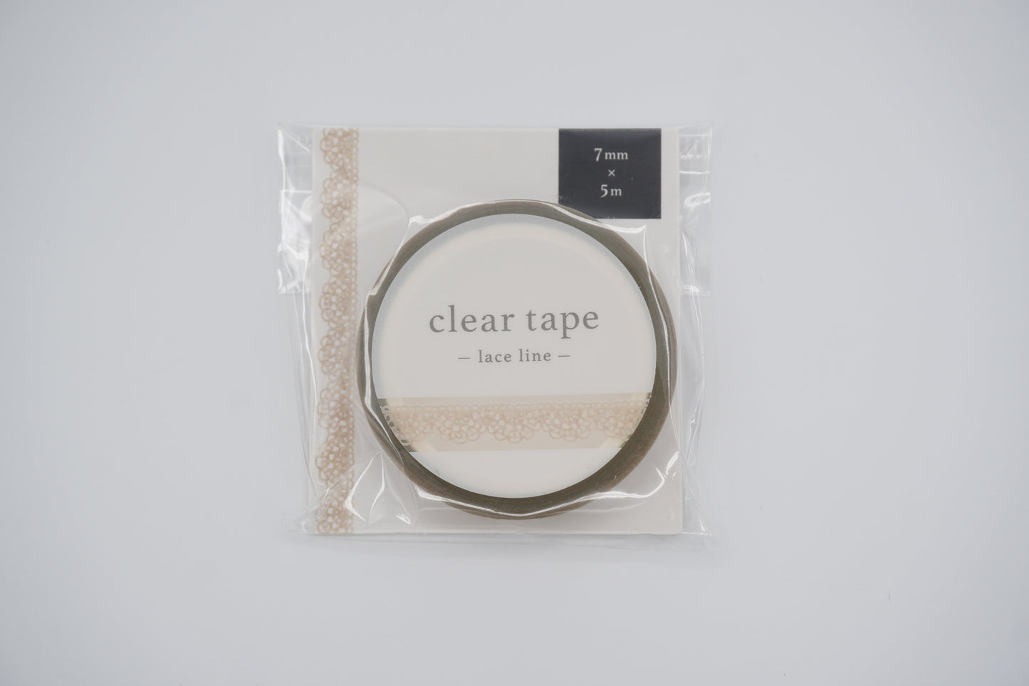 MIND WAVE Decoration Clear Tape 7mm