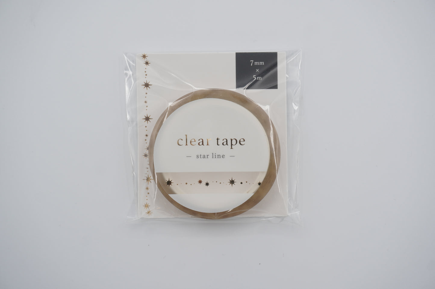 MIND WAVE Decoration Clear Tape 7mm