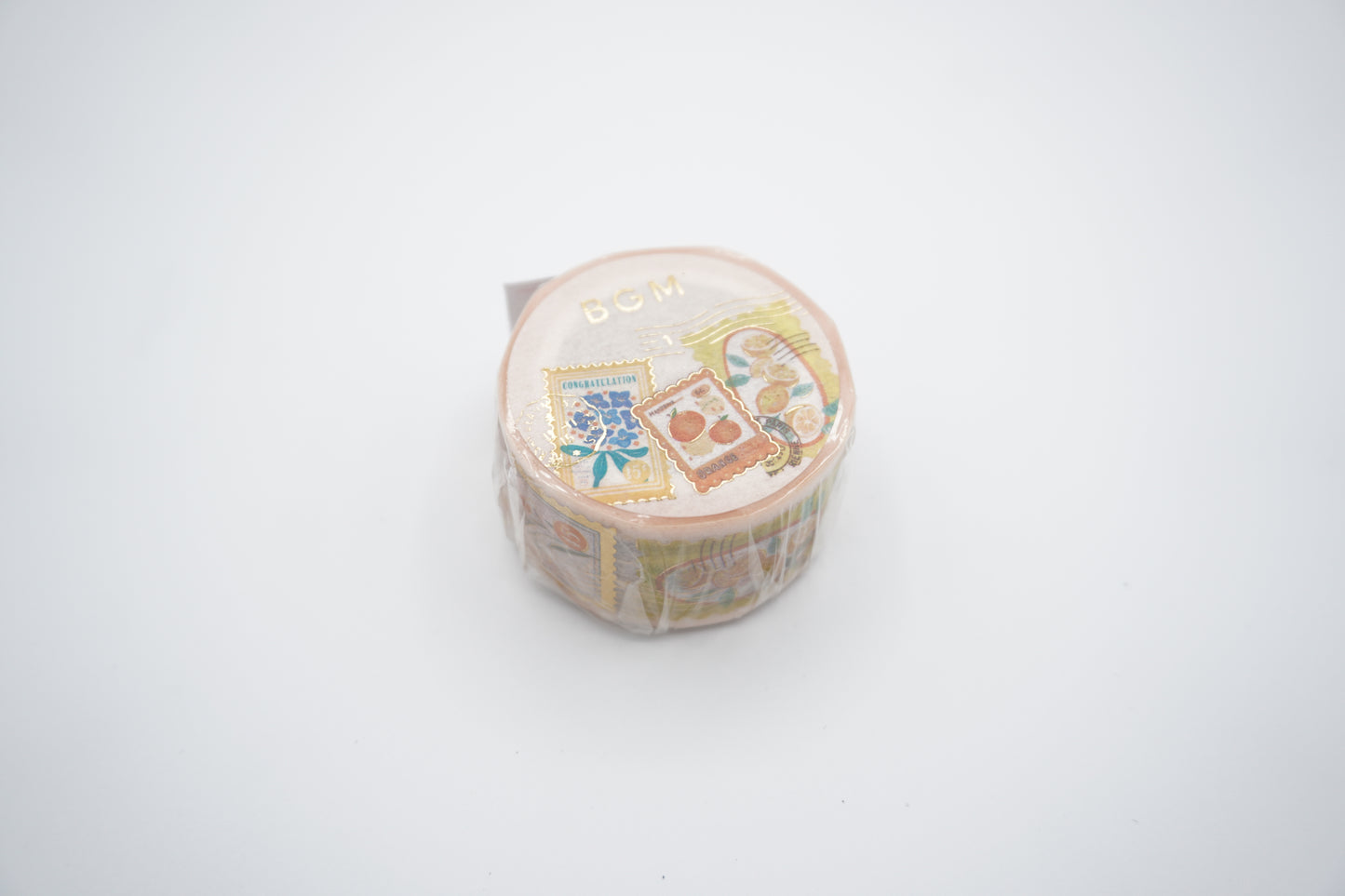 BGM Washi Tape Post office - Plant Yellow 20mm
