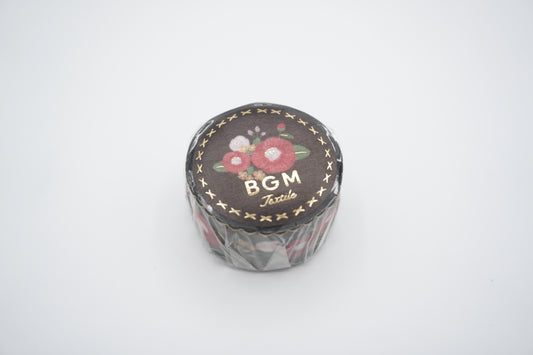 BGM Decoration Tape Rose Stitchwork Ribbon 20mm
