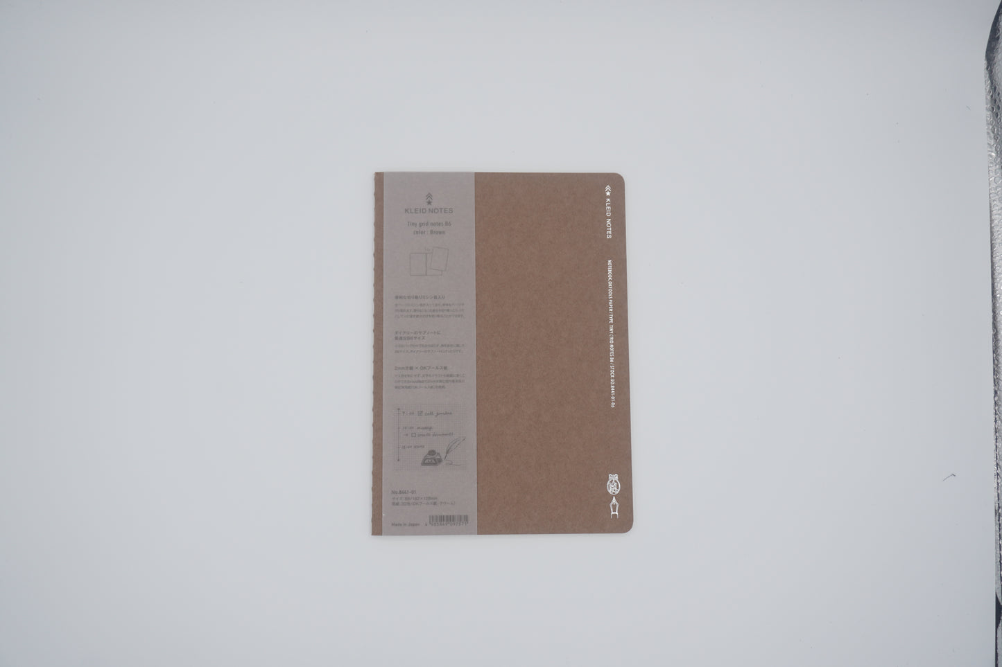Kleid Notebook B6 Size Tiny Grid Notebook