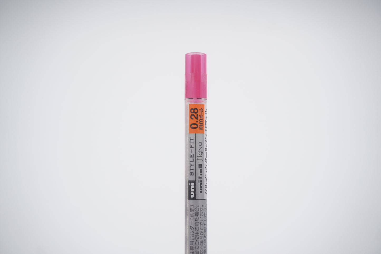 Mitsubishi Pencil Gen Pen Refill Style Fit Refill Baby pink 0.28mm