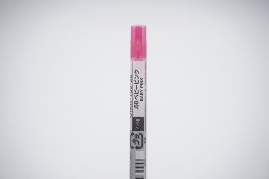 Mitsubishi Pencil Gen Pen Refill Style Fit Refill Baby pink 0.28mm