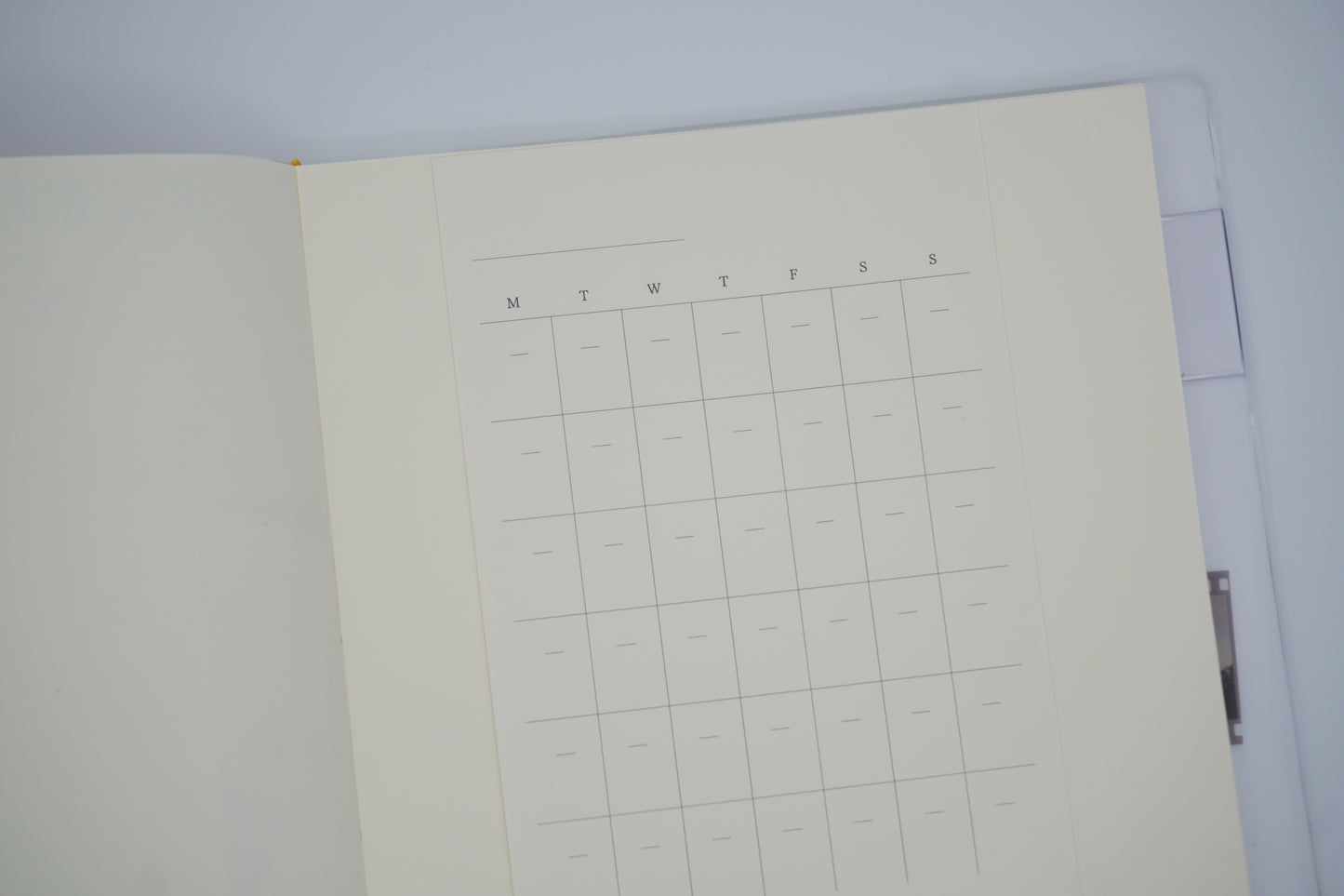 MD Diary Stickers - Undated Monthly - Small - 16 Sheets
