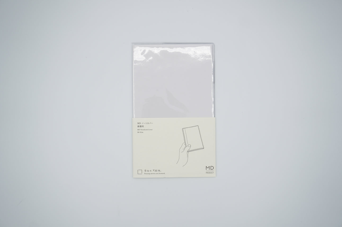 MD Notebook Cover - Clear - B6 Slim