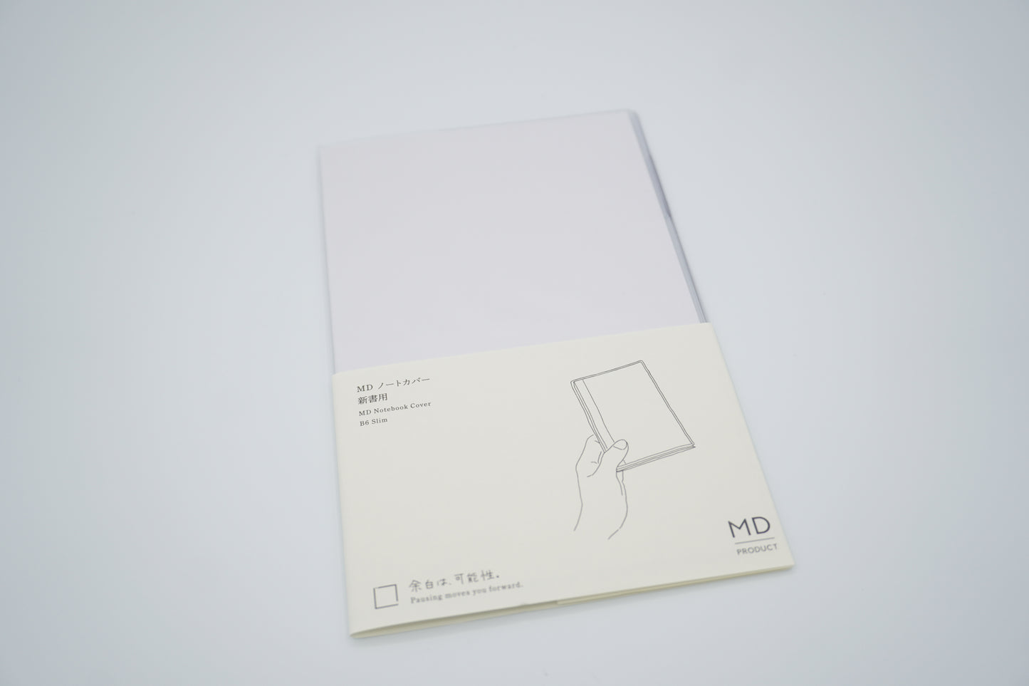 MD Notebook Cover - Clear - B6 Slim