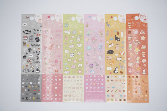 BGM Icing Stickers Sheet
