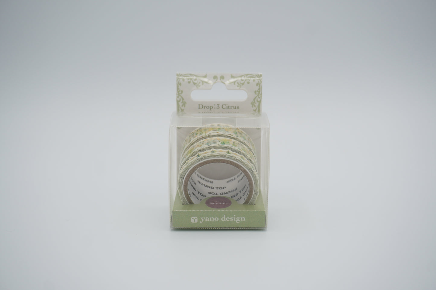 Round Top Masking Tape Yano Design Masking Feminine Drop:3