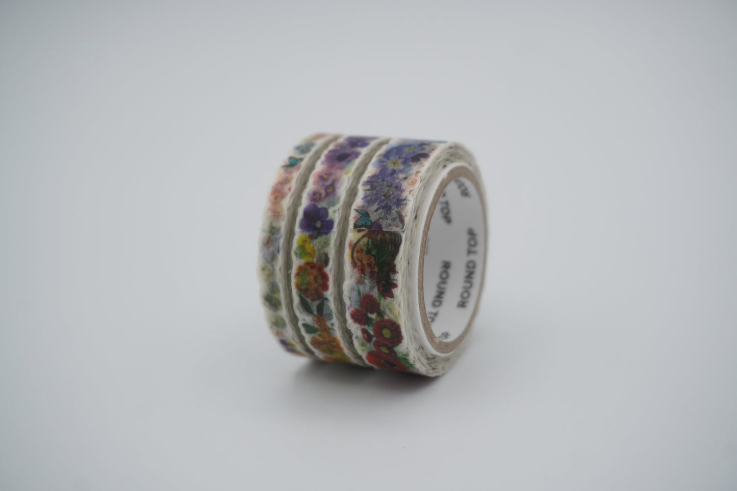 Round Top Masking Tape Yano Design Flower Line series:3