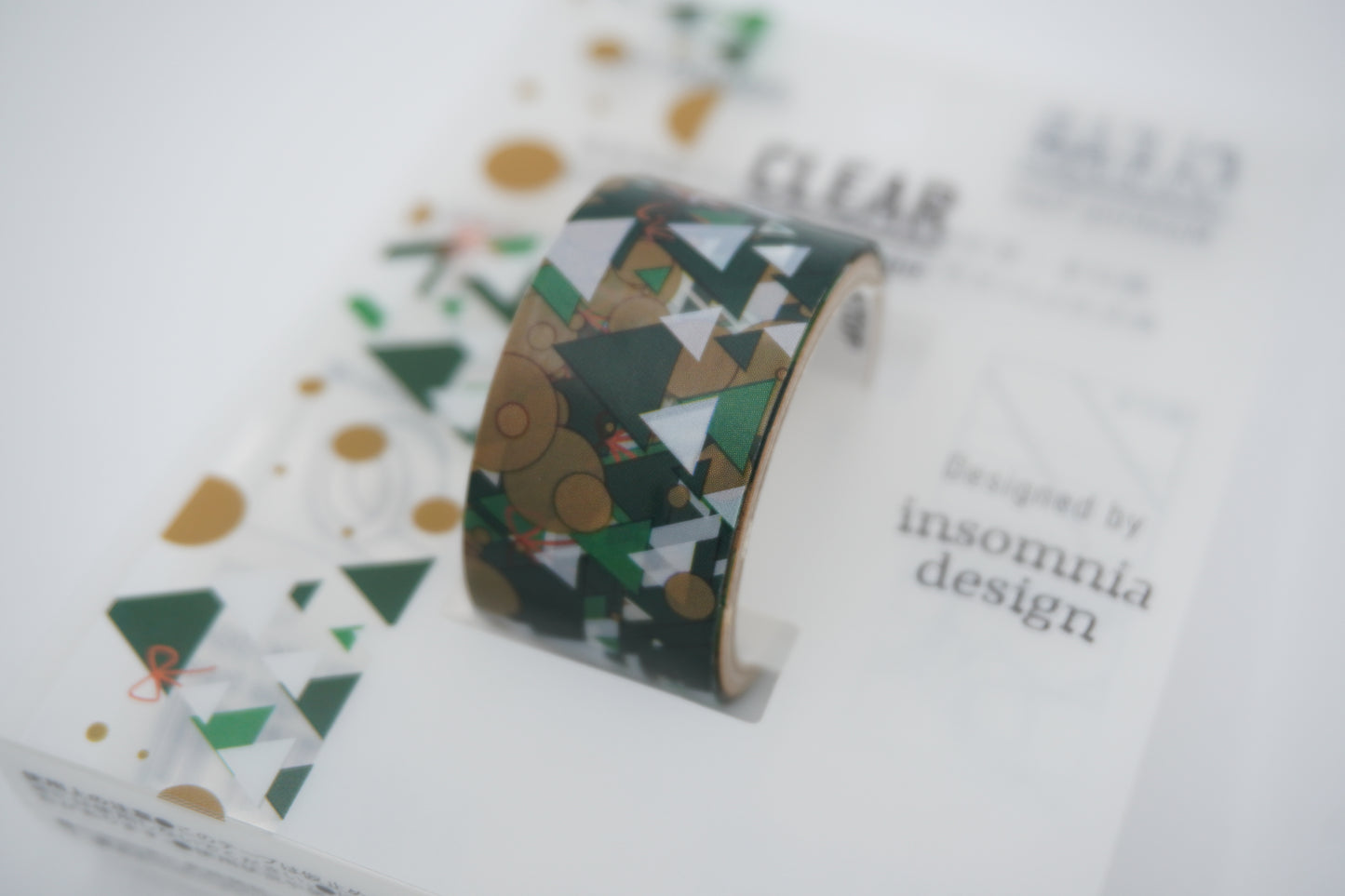 Round top - Clear Masking tape - Space craft - 20mm