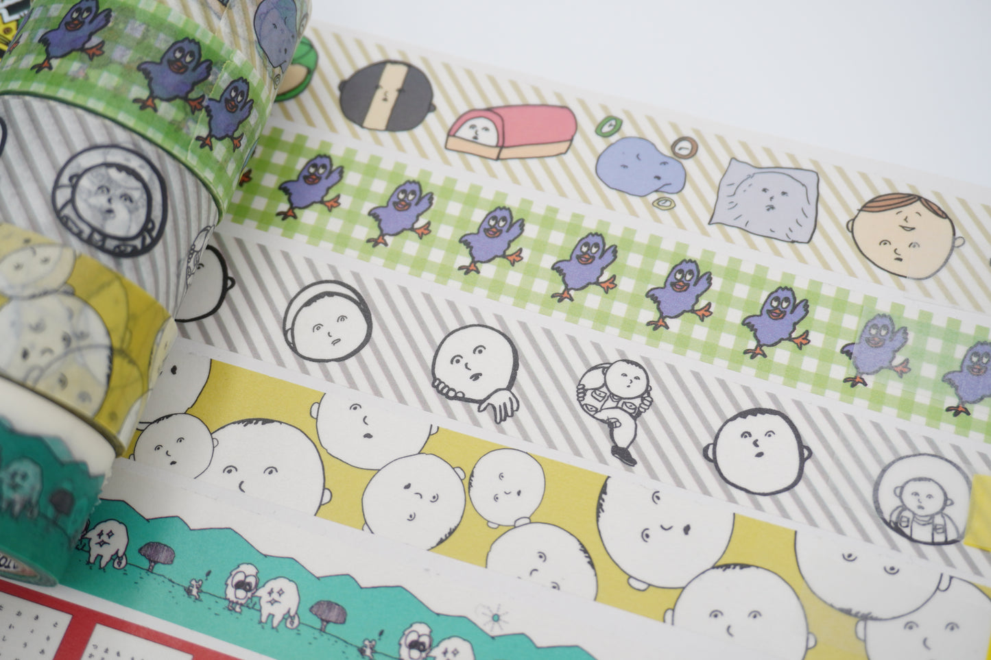 Round top - Washi tape - Pantovisco design - 20mm