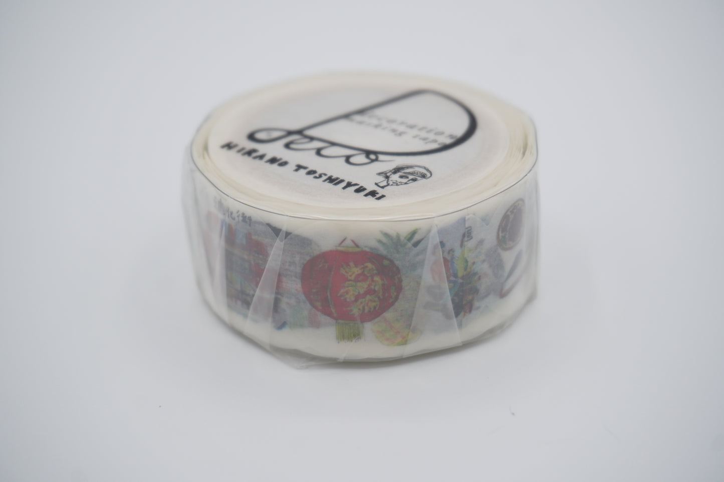 Round top - Washi tape - Hirano Toshiyuki - 20mm