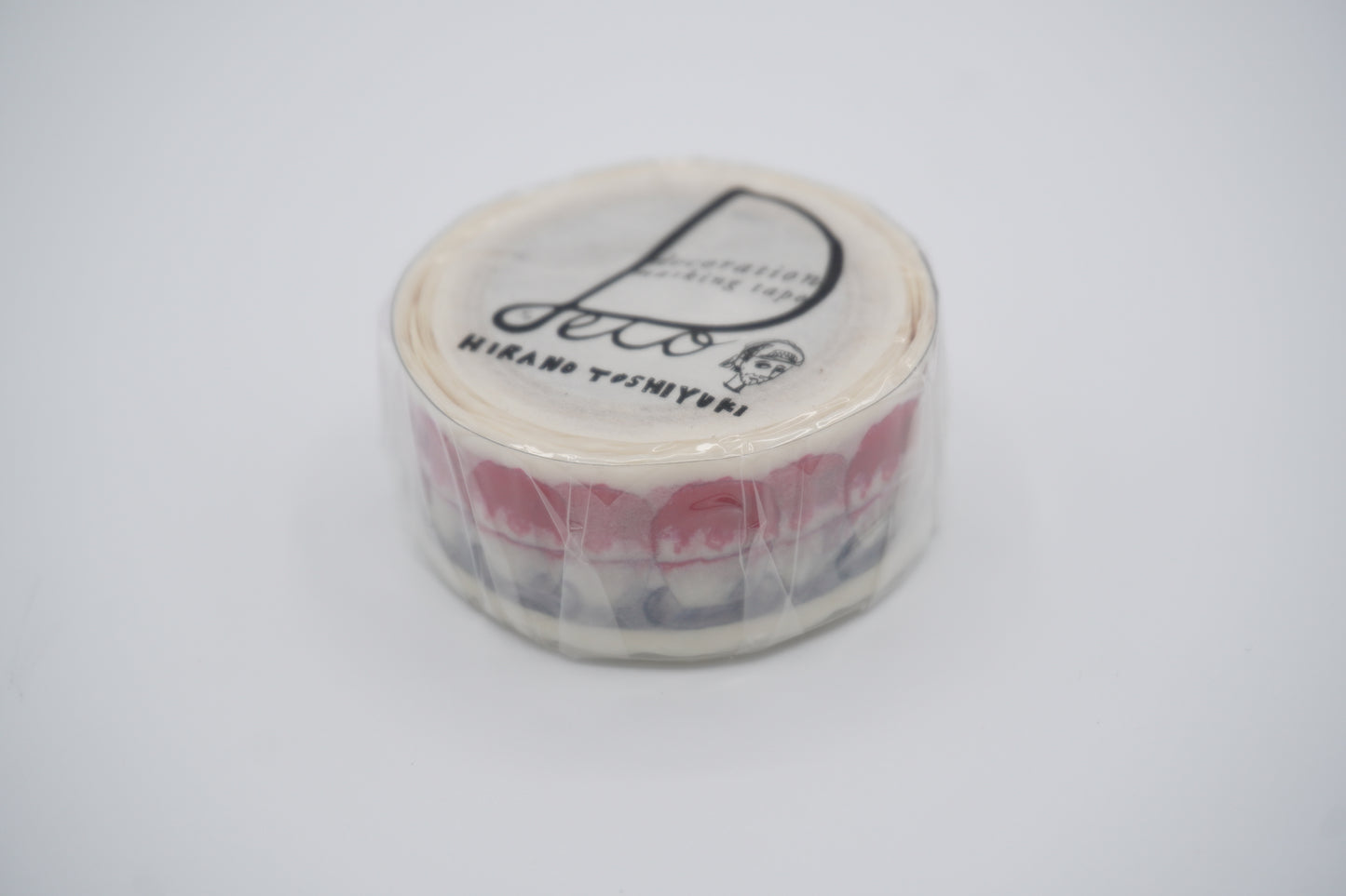 Round top - Washi tape - Hirano Toshiyuki - 20mm