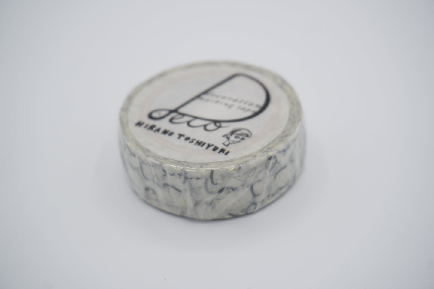 Round top - Washi tape - Hirano Toshiyuki - 15mm