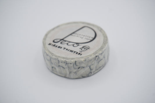 Round top - Washi tape - Hirano Toshiyuki - 15mm