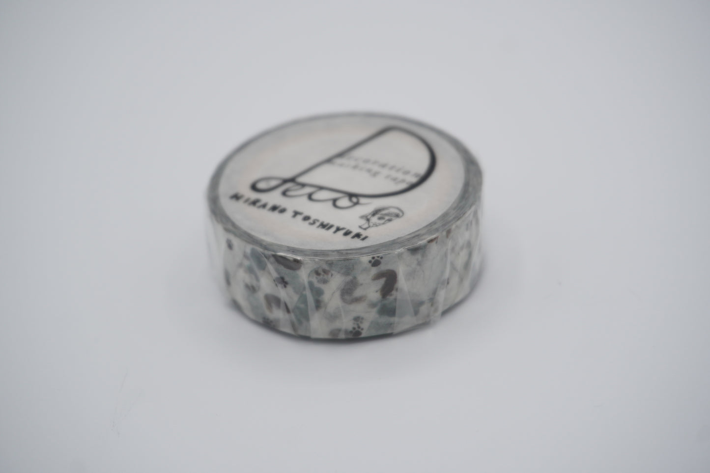 Round top - Washi tape - Hirano Toshiyuki - 15mm