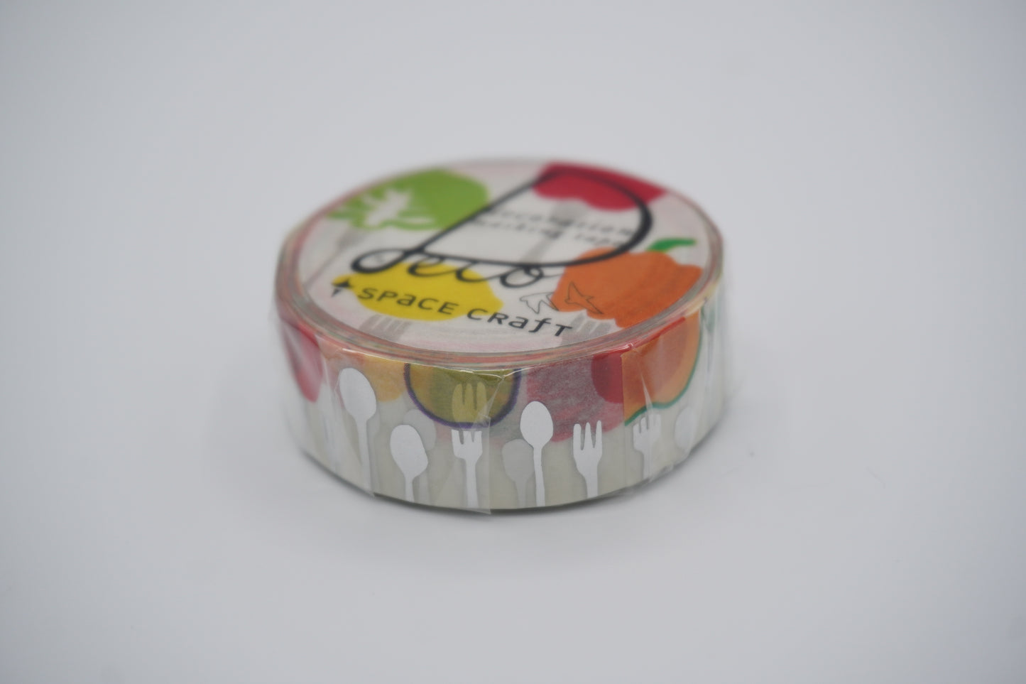 Round top - Washi tape - Space craft - 15mm