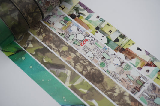 Round top - Washi tape - Atelier Noir design - 15mm