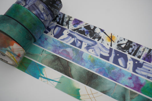 Round top - Washi tape - Atelier Noir design - 15mm