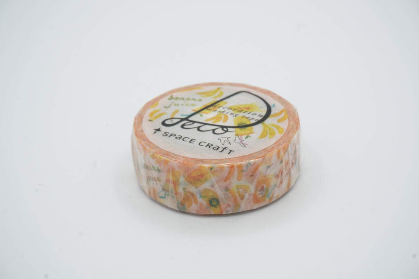 Round top - Washi tape - Space craft - 15mm