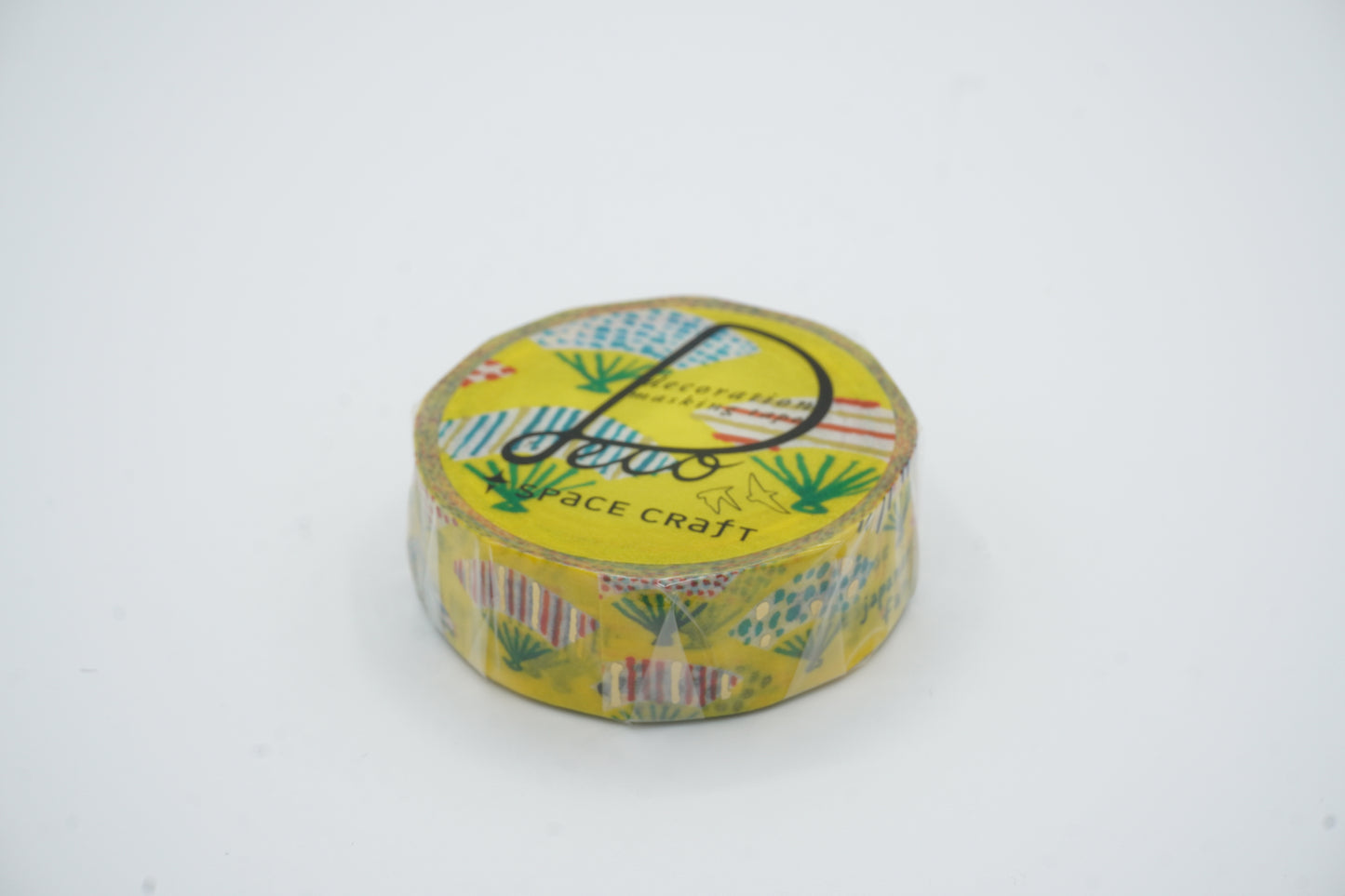 Round top - Washi tape - Space craft - 15mm