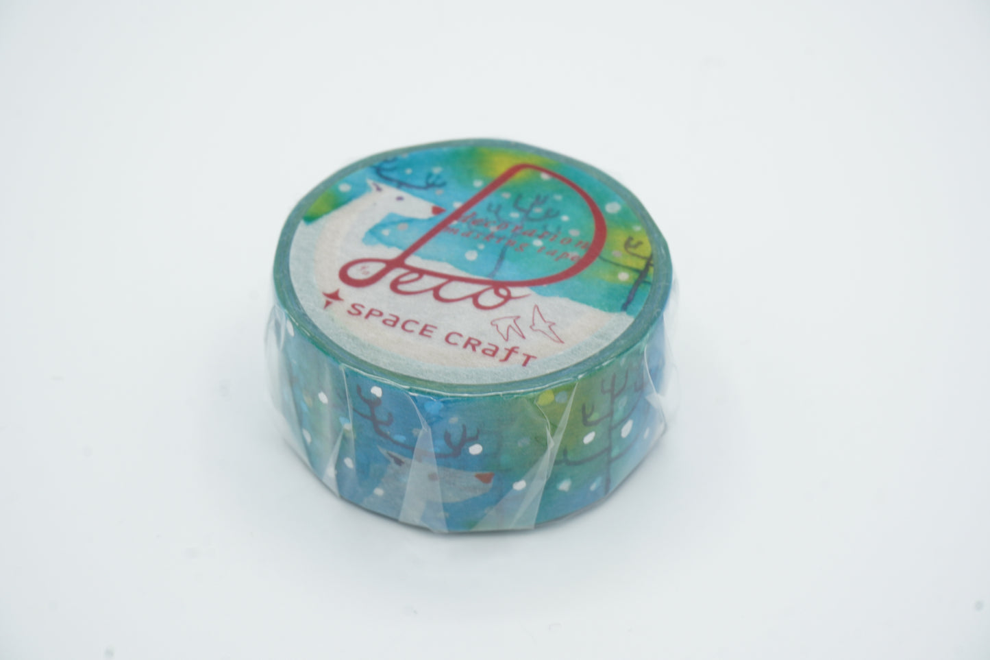 Round top - Washi tape - Space craft - 20mm